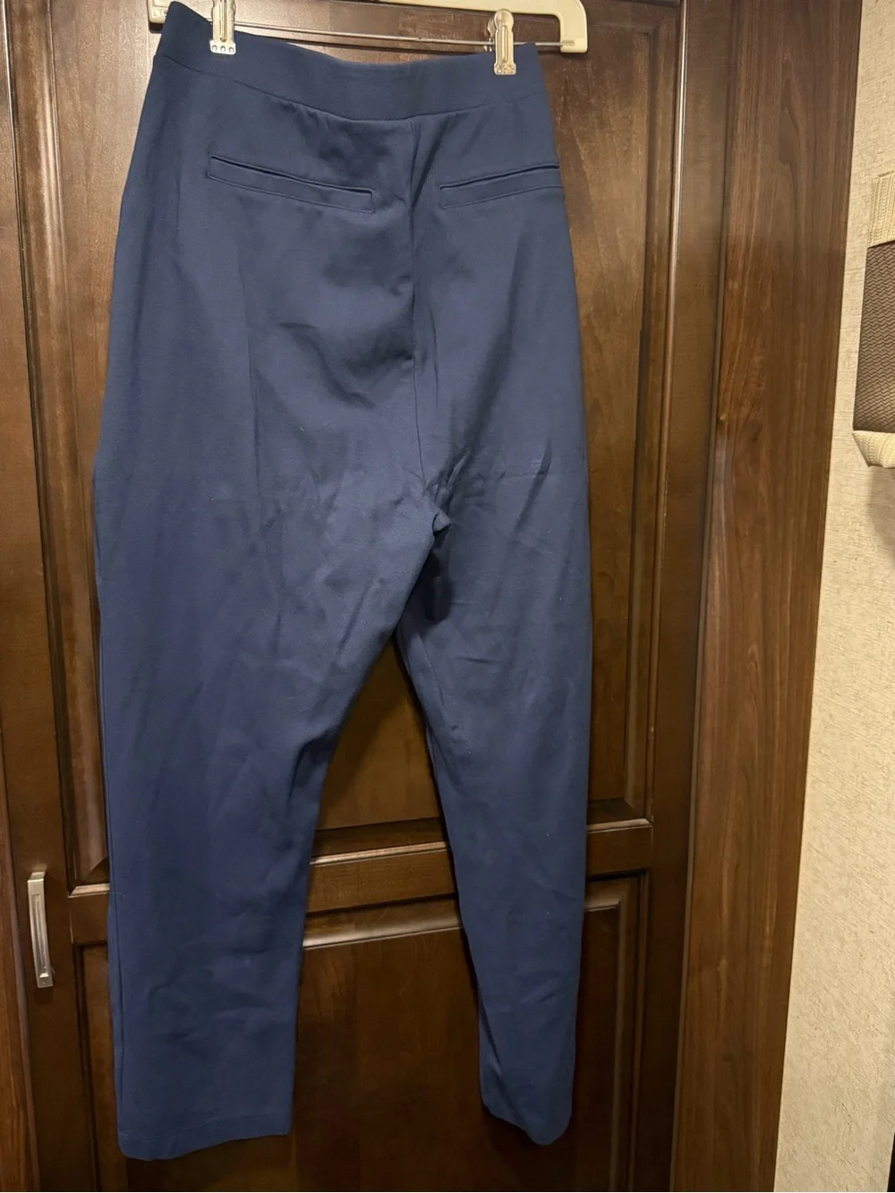Worthington Women's Navy Straight-Leg Dress Pants